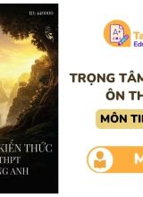 Trọng tâm kiến thức ôn thi THPT Môn Tiếng Anh Moon PDF